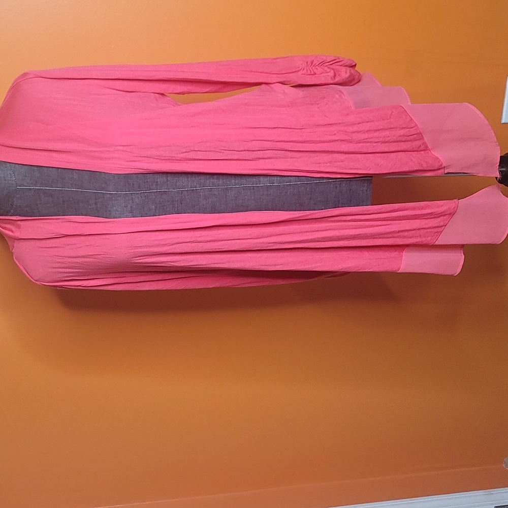 Adrienne Vittadini Pink High Low Skirt